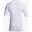 Quiksilver All Time Short Sleeve UPF 50 Rashguard Tee - Boys, White, Medium/12, EQBWR03121-WBB0-M/12