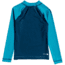 Quiksilver Bubble Dreams Long Sleeve UPF 50 Rashguard Tee - Boys, Caribbean Sea, 4, EQKWR03083-BNZ0-4