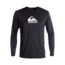 Quiksilver Solid Streak Long Sleeve - Mens, Black, Extra Large, EQYWR03160-KVJ0-XL