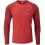 Rab Aeon Long Sleeve Tee - Men's-Cayenne/Charge-X-Large