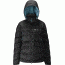 Rab Ascent Jacket - Women's, Black/ Seaglass, Small, QDE-61-BL-10-DEMO