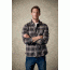 Rab Border Shirt - Men's, Granite/Black, 2XL, QCA-74-GB-XXL