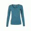 Demo, Rab Crimp Long Sleeve Tee - Women's, Blue Monday Marl, Small, QBU-62-BM-10