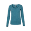Rab Crimp Long Sleeve Tee - Womens, Blue Monday Marl, 8, QBU-62-BM-08
