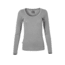 Rab Crimp Long Sleeve Tee - Womens, Grey Marl, 14, QBU-62-GM-14