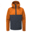Rab Downpour Eco Jacket - Men's, Marmalade/Beluga, Large, QWG-82-MAB-LRG