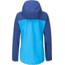 Rab Downpour Eco Jacket - Womens, Nightfall Blue/Alaska Blue, 12, QWG-83-NA-12