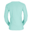 Rab Force Long Sleeve Tee - Womens, Meltwater, 10, QBL-08-MEL-10