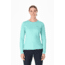 Rab Force Long Sleeve Tee - Womens, Meltwater, 10, QBL-08-MEL-10