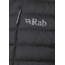 Rab Infinity Microlight Jacket - Mens, Black, Small, QDB-22-BLK-SML
