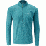 Rab Interval Long Sleeve Zip Tee - Men's, Amazon, Large, QBT-77-AZ-L