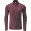 Rab Interval Long Sleeve Zip Tee - Men's-Maple-Small