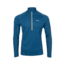 Rab Interval Long Sleeve Zip Tee - Men's, Ink, Medium, QBT-77-IK-M