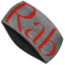 Rab Knitted Logo Headband, Grit / Autumn Red, One Size, QAA-71-GT
