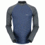 Rab MeCo 140 Long Sleeve Zip Tee - Men's-Pluto/Smoke-Large