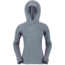 Rab MeCo 165 Hoodie - Womens-Smoke-X-Large