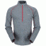 Rab MeCo 165 Long Sleeve Zip Tee - Men's-Smoke-XX-Large