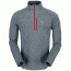 Rab MeCo 190 Long Sleeve Zip Tee - Men's-Smoke-Small