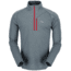 Rab MeCo 190 Long Sleeve Zip Tee - Mens-Smoke-Large