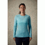 Rab Merino+ 120 Long Sleeve Crew - Women's, Cool Grey, 16, QBU-18-CG-16