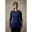 Rab Merino+ 120 Long Sleeve Crew - Women's, Twilight, Extra Small, QBU-18-TW-08