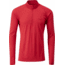 Rab Merino+ 120 Long Sleeve Zip Tee - Men's -Cayenne-Large