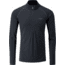 Rab Merino+ 160 Long Sleeve Zip Tee - Men's -Ebony-Small
