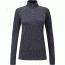 Rab Merino+ 160 Long Sleeve Zip Tee - Women's-Ebony-Medium