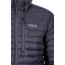 Rab Microlight Alpine Jacket - Men's, Beluga/Dijon, Extra Small, QDA-90-BE-XS