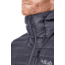 Rab Microlight Alpine Jacket - Men's, Beluga/Dijon, Extra Small, QDA-90-BE-XS
