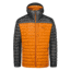 Rab Microlight Alpine Jacket - Men's, Graphene/Marmalade, Medium, QDB-12-GMA-MED