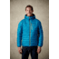 Rab Microlight Alpine Jacket - Mens, Merlin/ Mimosa, 2X Large, QDA-62-ME-XXL