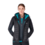 Rab Microlight Alpine Jacket - Women's, 16 UK, Black/Seaglass, QDA-92-BL-16