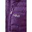 Rab Microlight Alpine Jacket - Women's, 10 UK, Blackcurrant, QDB-13-BC-10