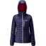 Rab Microlight Alpine Long Jacket - Women's, Twilight/Fuchsia, 10, 399969