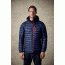 Rab Microlight Alpine Xlong Jacket - Men's, Twilight/ Shark, Extra Small, QDA-78-TW-XS