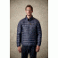 Rab Microlight Jacket - Mens, Steel/ Dijon, Extra Small, QDA-63-ST-XS