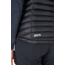 Rab Microlight Vest - Womens, Black/Seaglass, 14, QDA-97-BL-14