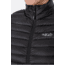 Rab Microlight Vest - Womens, Black/Seaglass, Extra Small, QDA-97-BL-08