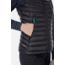 Rab Microlight Vest - Womens, Black/Seaglass, Extra Small, QDA-97-BL-08
