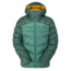 Rab Neutrino Pro Jacket - Women's, Green Slate/Eucalyptus, 16, QDN-96-GSE-16