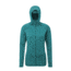 Rab Power Grid Hoodie - Women's, Serenity, Small, QFE-81-SE-10