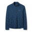 Rab Force Long Sleeve Zip - Men's, Tempest Blue, Large, QCC-39-TMB-LRG