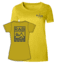Rab Stance Geo Short Sleeve Tee - Womens, Sulphur, 12, QCB-12-SU-12