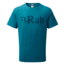 Rab Stance Logo Short Sleeve Tee - Mens, Azure, Small, QCB-08-AZ-S