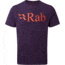 Rab Stance Logo Short Sleeve Tee - Men's, Purple Quartz, Extra Large, QCB-08-PQ-XL