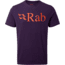 Rab Stance Logo Short Sleeve Tee - Mens, Purple Quartz, Medium, QCB-08-PQ-M