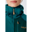 Rab Superflux Hoody - Womens, Atlantis/Pine, Size 12, QFE-90-AT-12