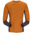 Rab Syncrino Base LS Tee - Men's, Marmalade, Large, QBL-32-MAM-LRG