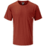 Topo Tee - Mens -Rust-X-Large